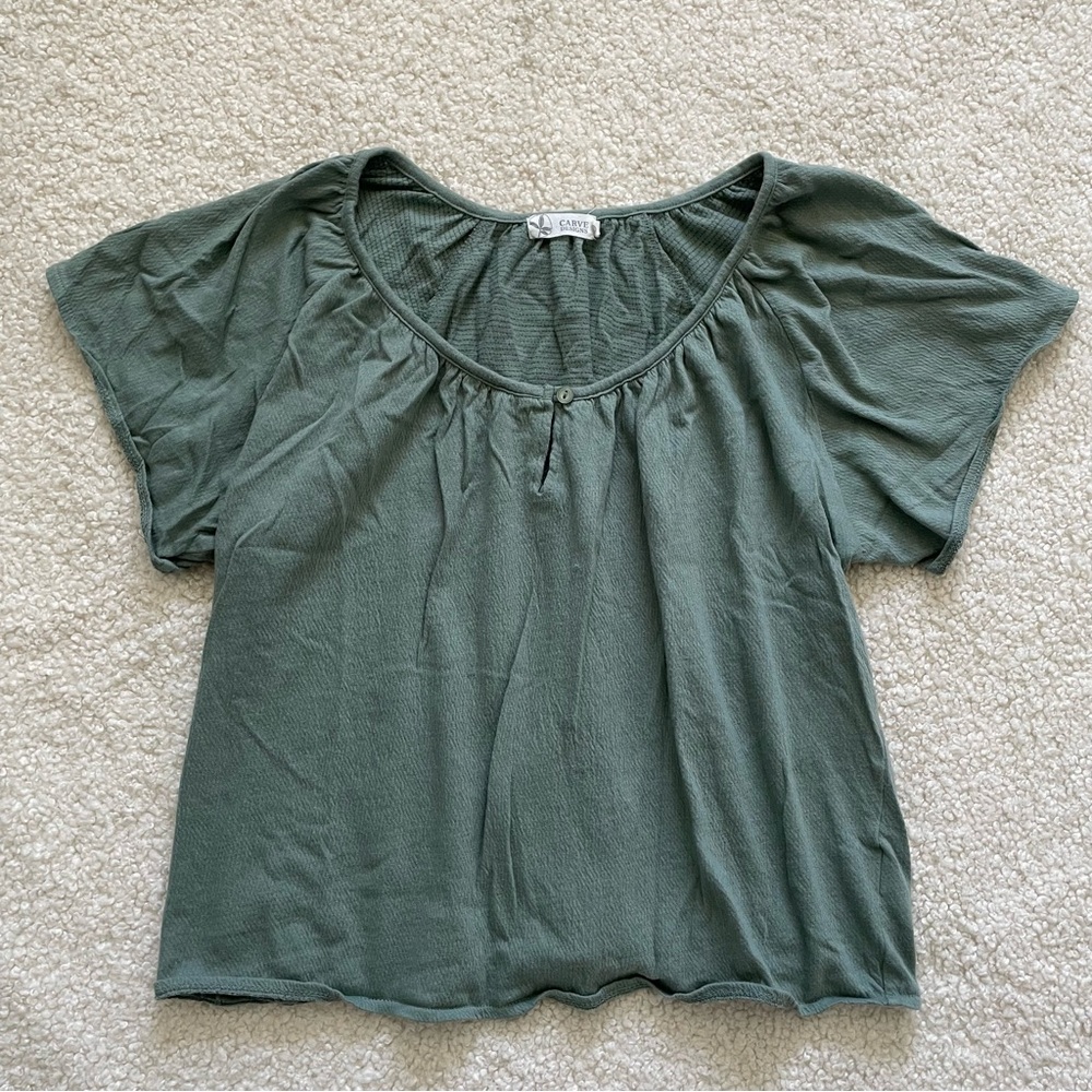 Carve Designs Organic Cotton Sol Top - Women’s XS